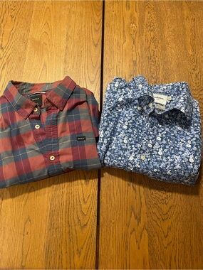 RVCA and Goodfellow Button-Down Shirts